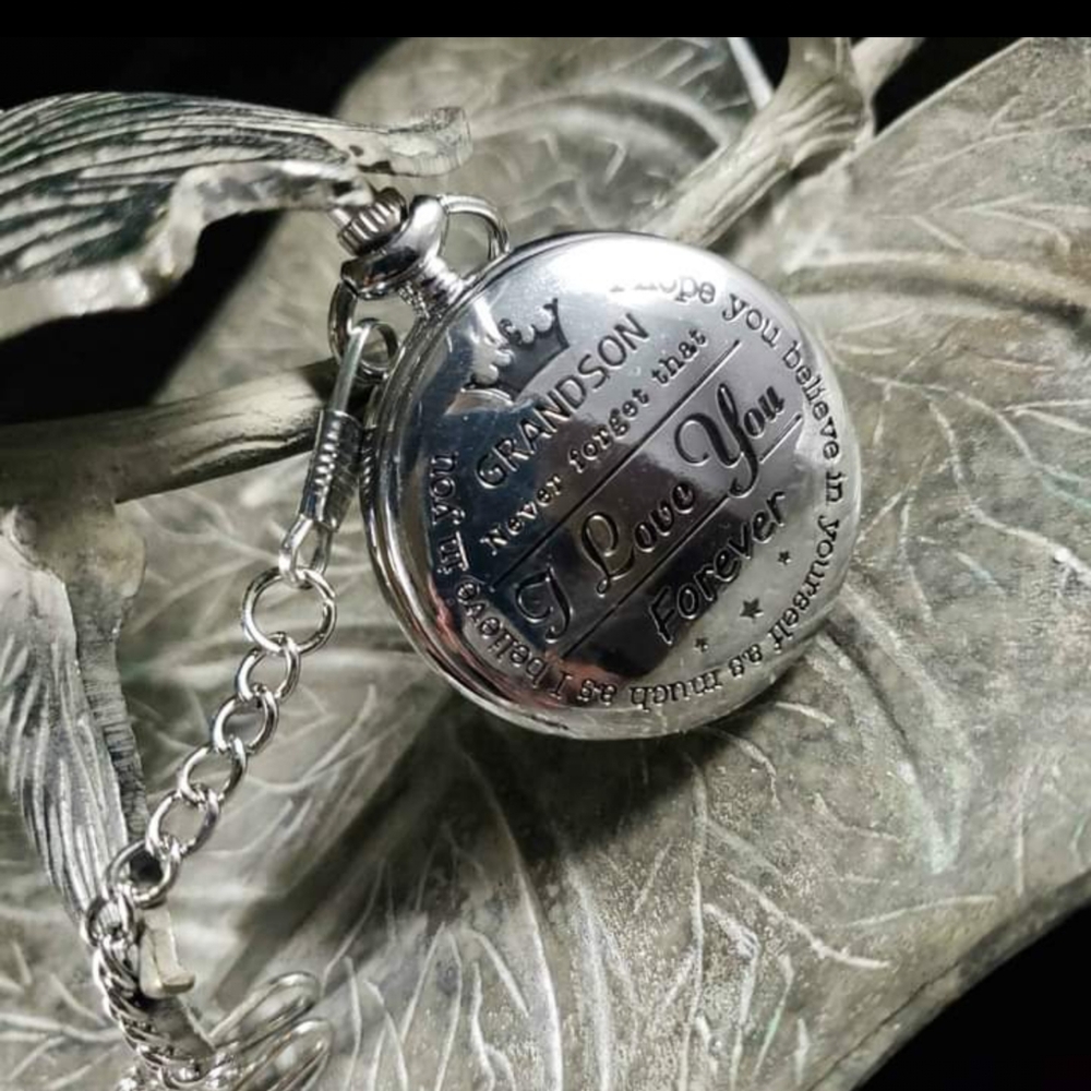 To My "Grandson" Pocket Watch.